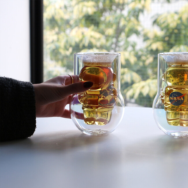 NASA Astronaut Double Wall Glasses (ナサ アストロノーツ ダブルウォールグラス）2個セット 
