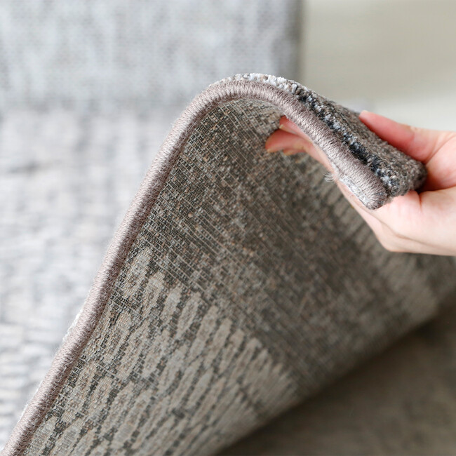 ブルジオ ラグ（ブラック） ブラック