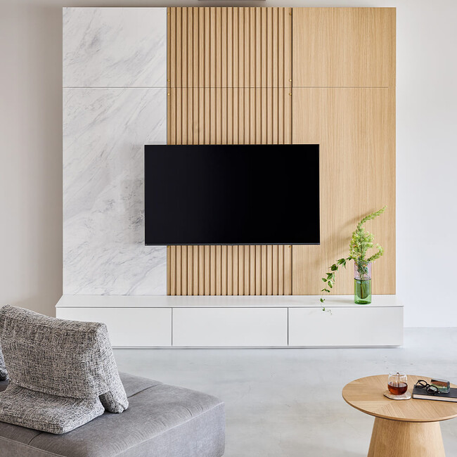 CEBU（セブ）テレビボード（Col-03） CEBU D25 210T-M(H216-239cm) /Col-03