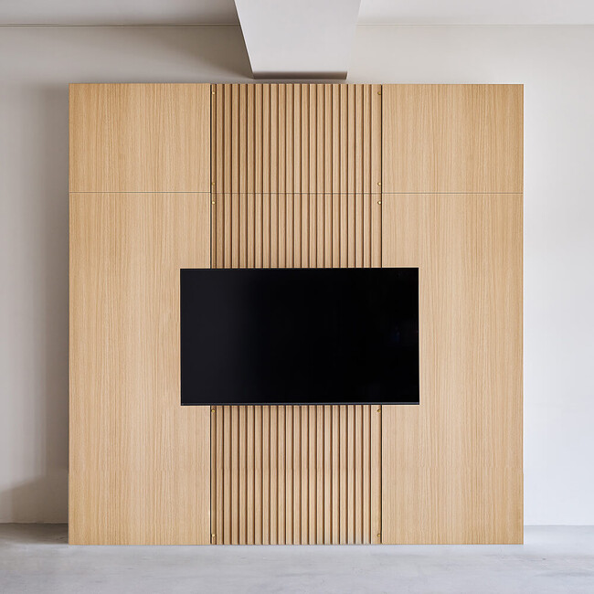 CEBU（セブ）テレビボード（Col-04） CEBU D30 210W-M(H216-239cm) /Col-04+壁掛け金具