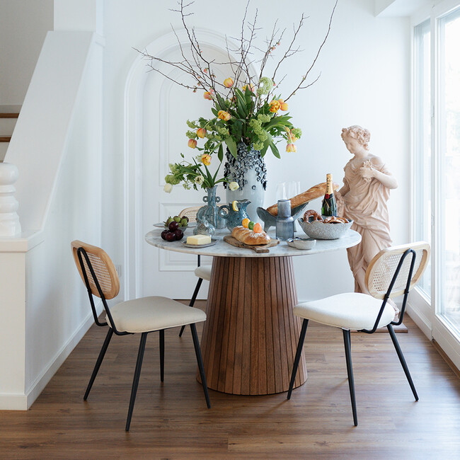 グレース 100cm ダイニングテーブル [ Japan Limited ] 画像は115cmモデル