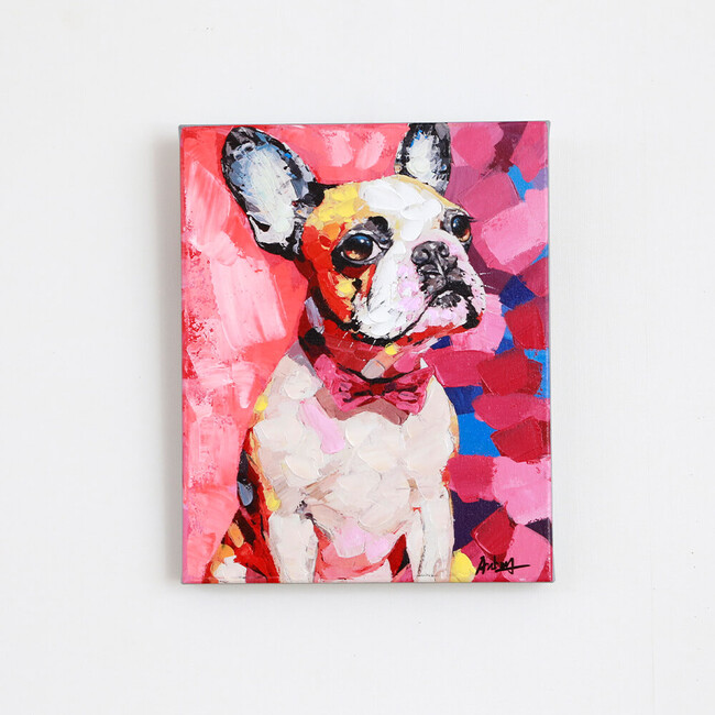 Dog pink (ドッグピンク) 32×40cm Dog pink (ドッグピンク)