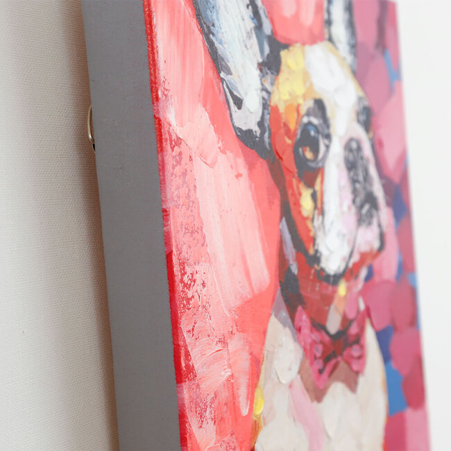 Dog pink (ドッグピンク) 32×40cm Dog pink (ドッグピンク)