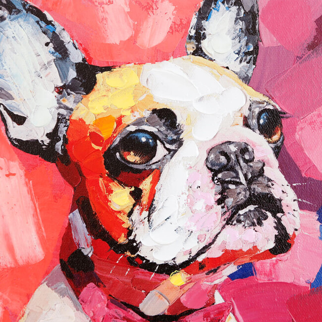 Dog pink (ドッグピンク) 32×40cm Dog pink (ドッグピンク)