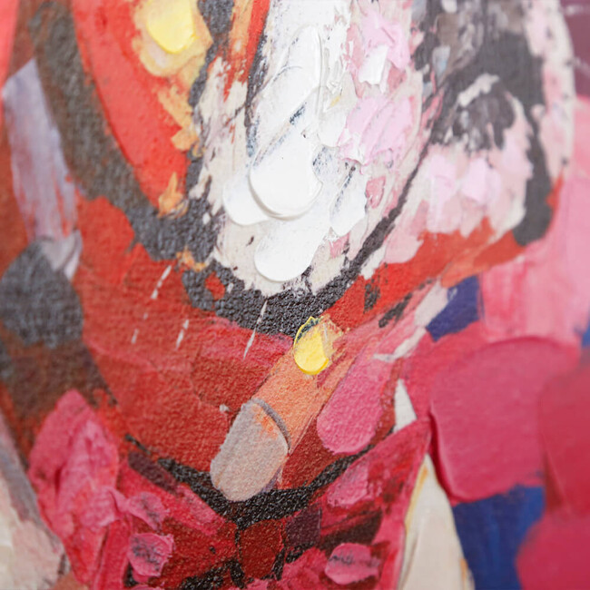 Dog pink (ドッグピンク) 32×40cm Dog pink (ドッグピンク)