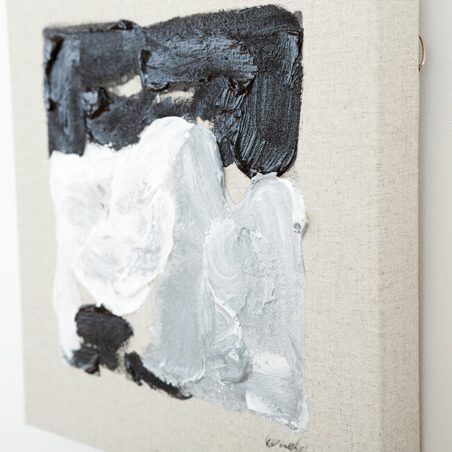 Painting (ペインティング) BK/GY 40×40cm * BK/GY