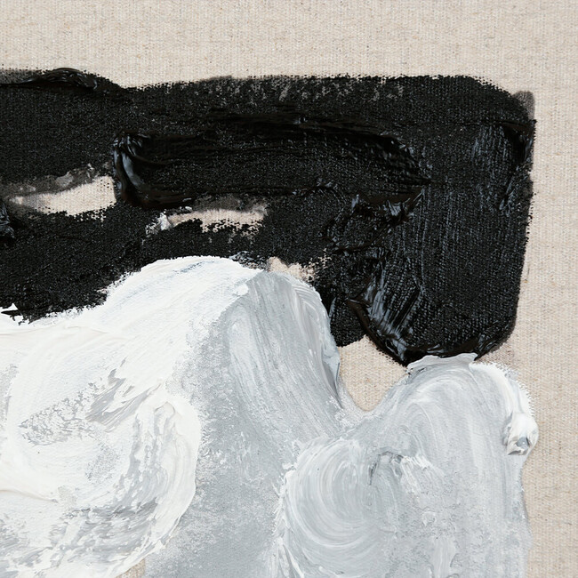 Painting (ペインティング) BK/GY 40×40cm * BK/GY