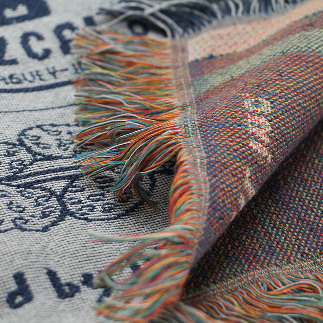 OAX THROWKET（オアハカ スローケット）Cat and more/Gray（キャットアンドモア/グレー） キャットアンドモア/グレー