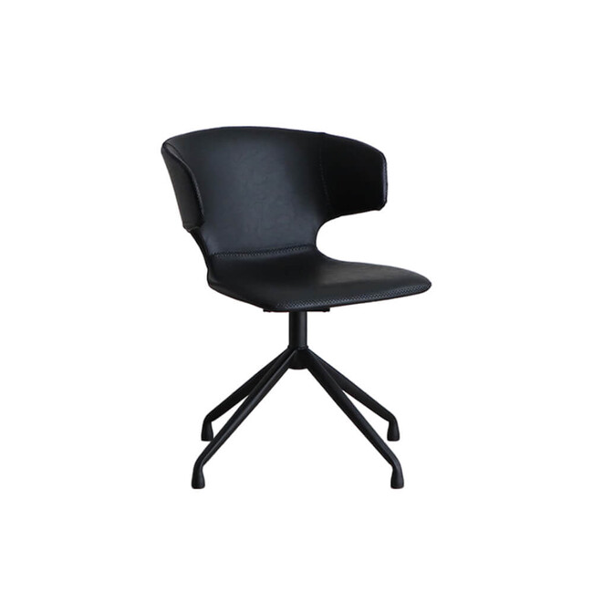 ARM（アーマー）ラウンド（回転）チェア（ブラック） ブラック