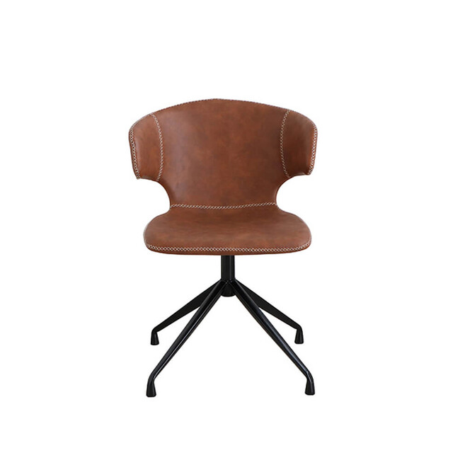 ARM（アーマー）ラウンド（回転）チェア（キャメル） キャメル