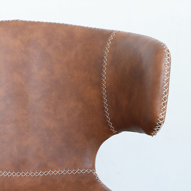 ARM（アーマー）ラウンド（回転）チェア（キャメル） キャメル