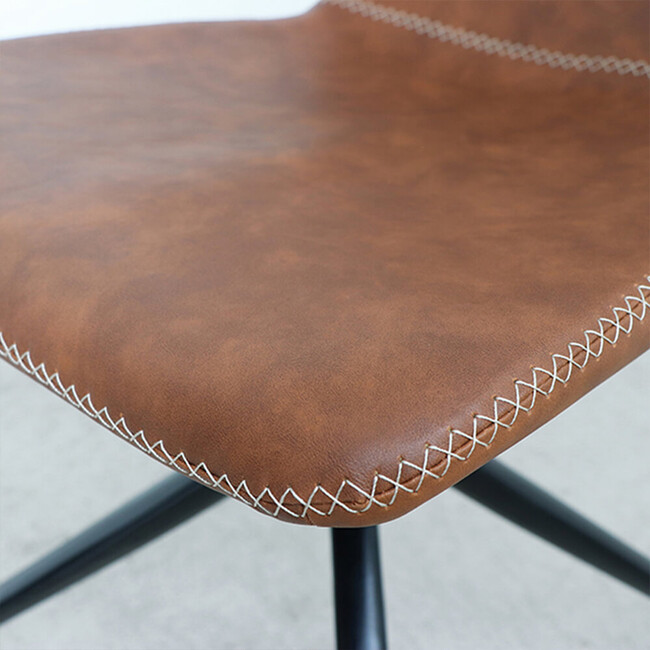 ARM（アーマー）ラウンド（回転）チェア（キャメル） キャメル