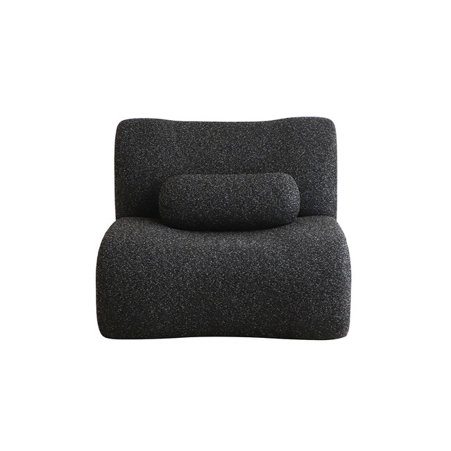 SLS（サルス）1.5P ソファ（ブラック） ブラック