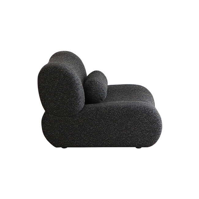 SLS（サルス）1.5P ソファ（ブラック） ブラック