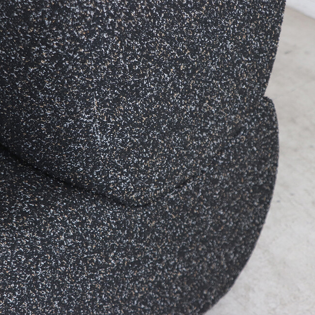 SLS（サルス）1.5P ソファ（ブラック） 