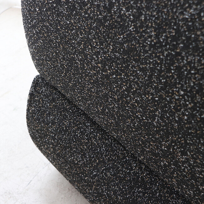 SLS（サルス）1.5P ソファ（ブラック） 