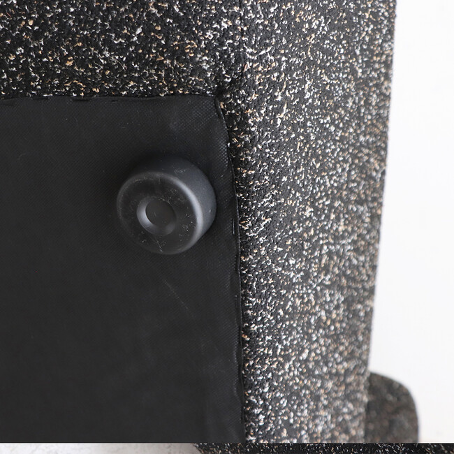 SLS（サルス）1.5P ソファ（ブラック） 