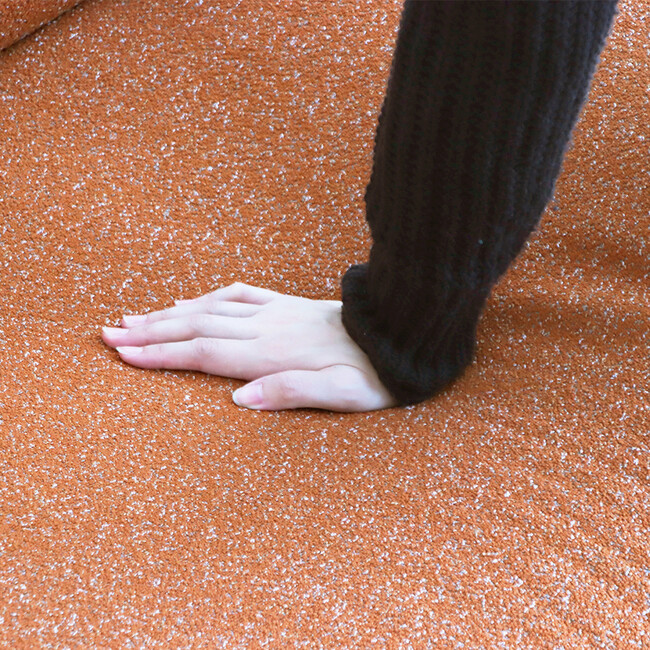 SLS（サルス）1.5P ソファ（オレンジ） 