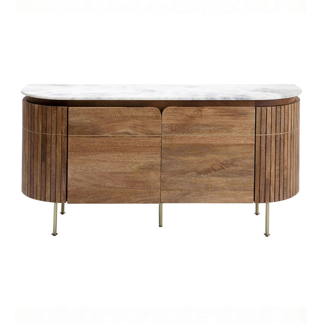 グレース 160×78 cm サイドボード ※仕様変更により本体センターに脚が追加となりました。