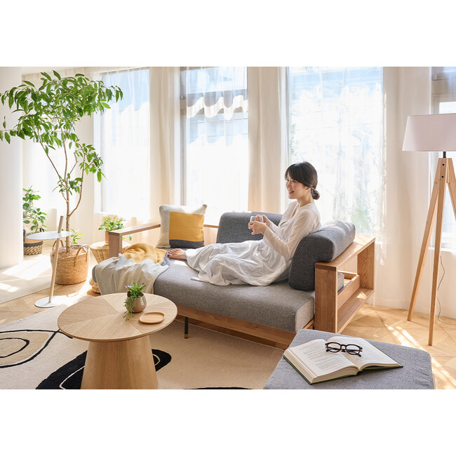 SYU（シュウ） ソファベッド（ナチュラル）170cm SYU 190cm ナチュラル