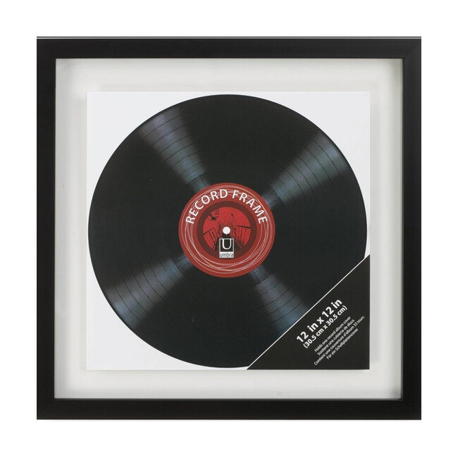 レコード フレーム ブラック 
