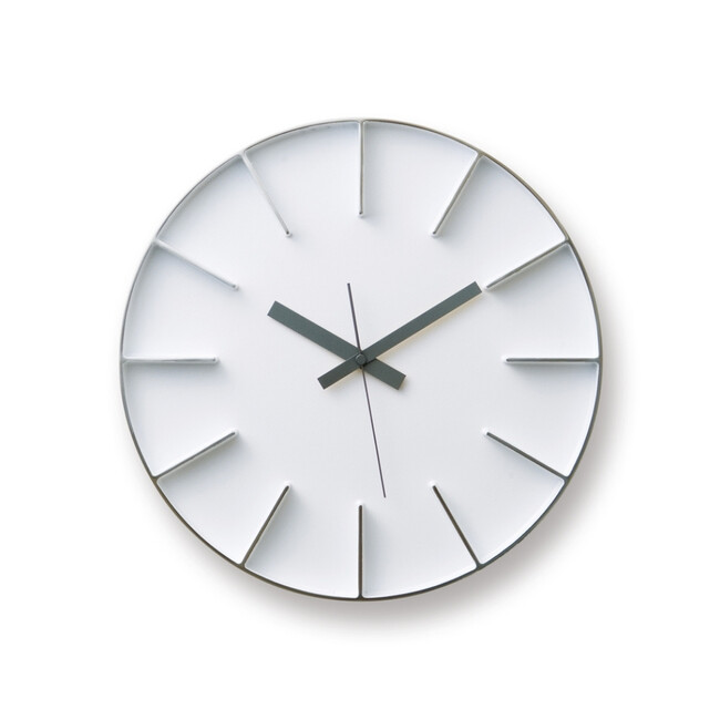 AZ-0115 WH edge clock　ホワイト 