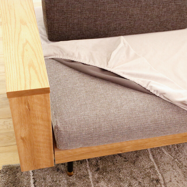 SYU（シュウ）ソファ専用 オーバーカバー（ダークグレー） 