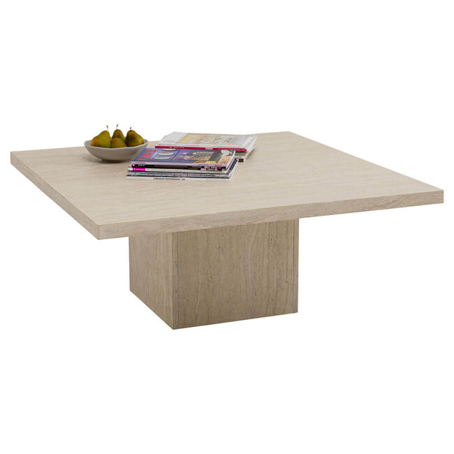 トラベルチーノ 80x80cm　ローテーブル/ コーヒーテーブル 