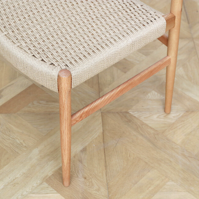 HS（エイチエス）ペーパーコード チェア（レッドオーク） 