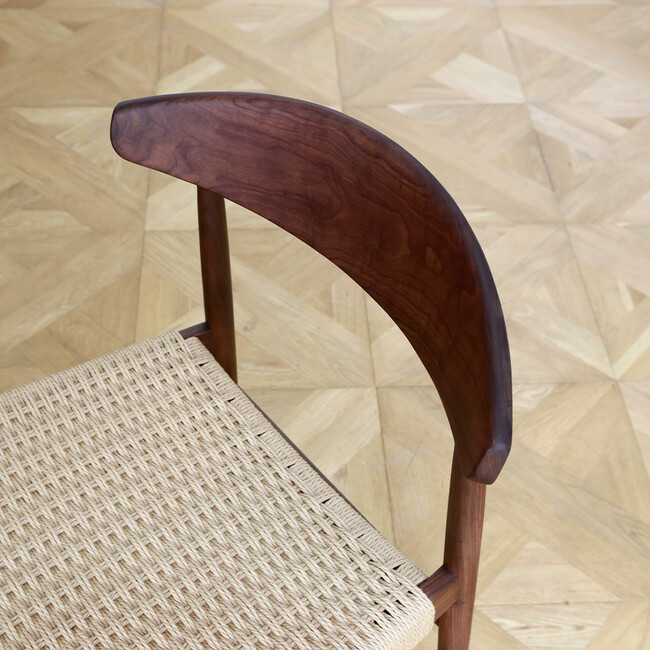 HS（エイチエス）ペーパーコード チェア（ウォールナット） 