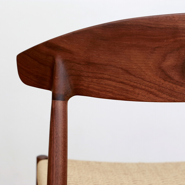 HS（エイチエス）ペーパーコード チェア（ウォールナット） 