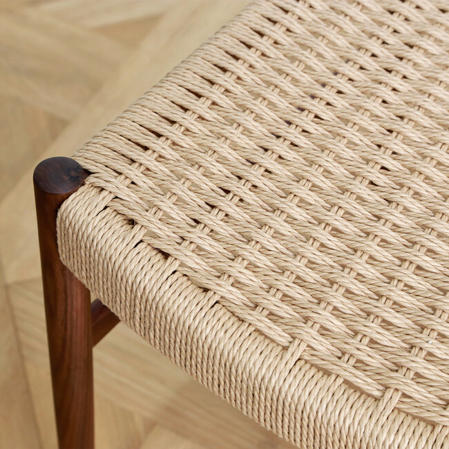 AL （エーエル）ペーパーコード チェア（ウォールナット） 