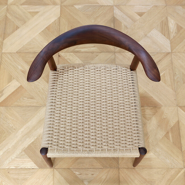 AL （エーエル）ペーパーコード チェア（ウォールナット） 