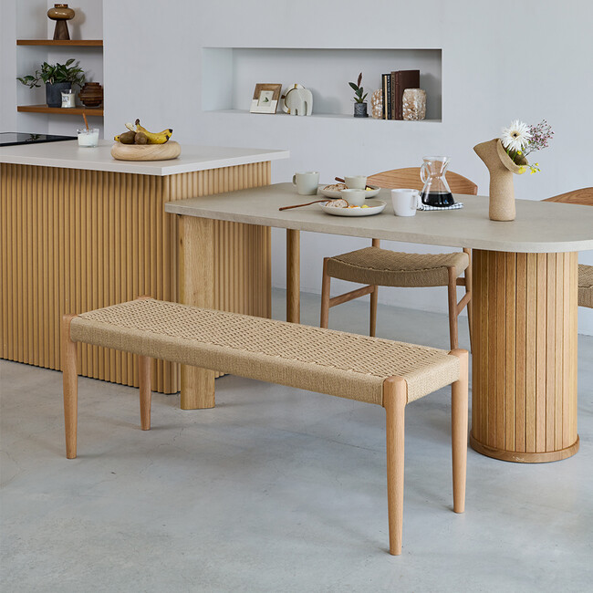 AL （エーエル）ペーパーコード ベンチ（レッドオーク） AL レッドオーク