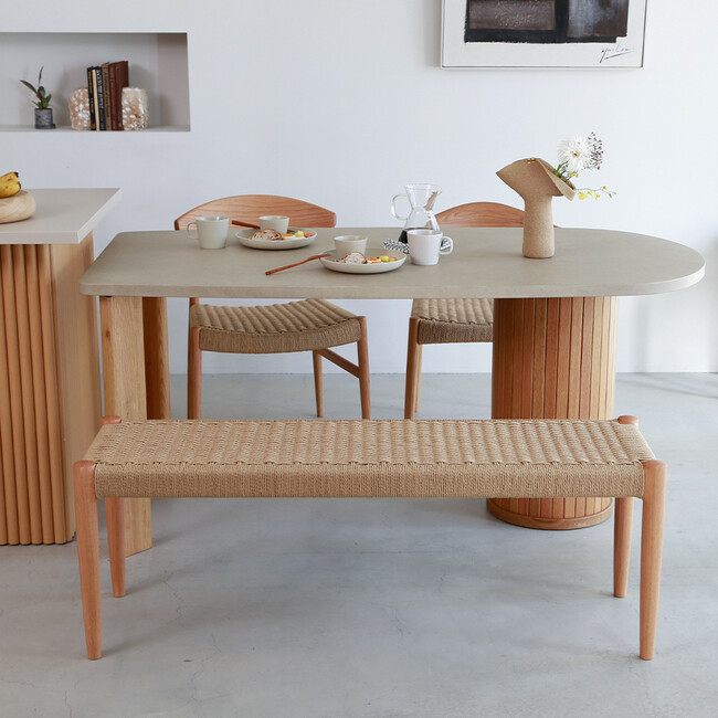 AL （エーエル）ペーパーコード ベンチ（レッドオーク） AL レッドオーク