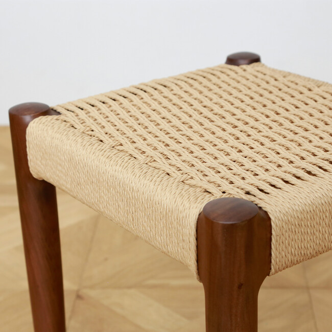 AL （エーエル）ペーパーコード スツール（ウォールナット） AL ウォールナット