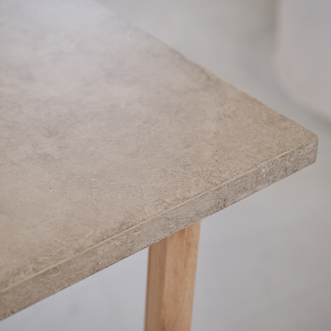 ウィルティック マティエラ塗装 ダイニングテーブル （横幅150 x 奥行85 cm） BE 