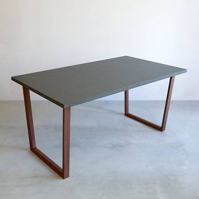 ウィルティック マティエラ塗装 ダイニングテーブル （横幅150 x 奥行85 cm） DGY 