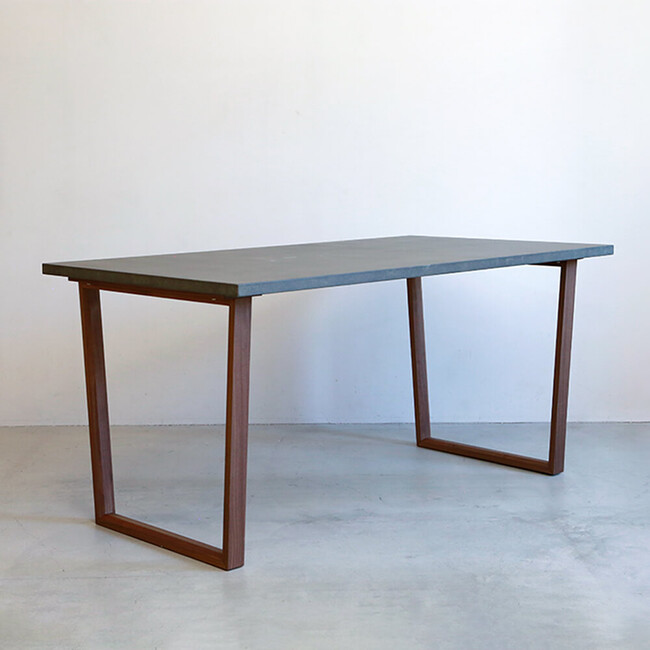 ウィルティック マティエラ塗装 ダイニングテーブル （横幅150 x 奥行85 cm） DGY 