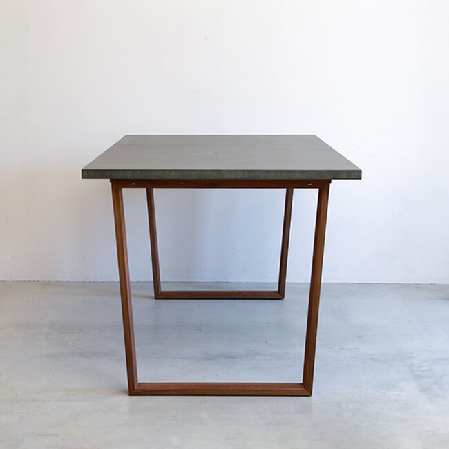 ウィルティック マティエラ塗装 ダイニングテーブル （横幅150 x 奥行85 cm） DGY 