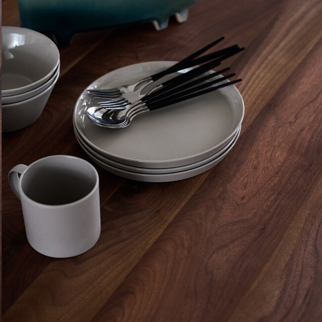 ウィルティック ヨコハギ無垢 ダイニングテーブル （横幅160 x 奥行85 cm） ウォールナット 