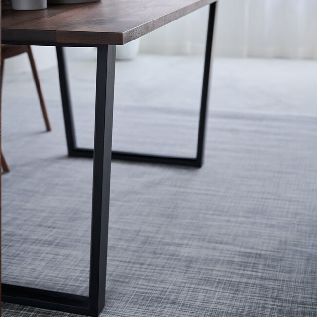 ウィルティック ヨコハギ無垢 ダイニングテーブル （横幅160 x 奥行85 cm） ウォールナット 