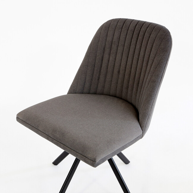 N-VISTA（エヌビスタ）チェア（アーム無）グレー 