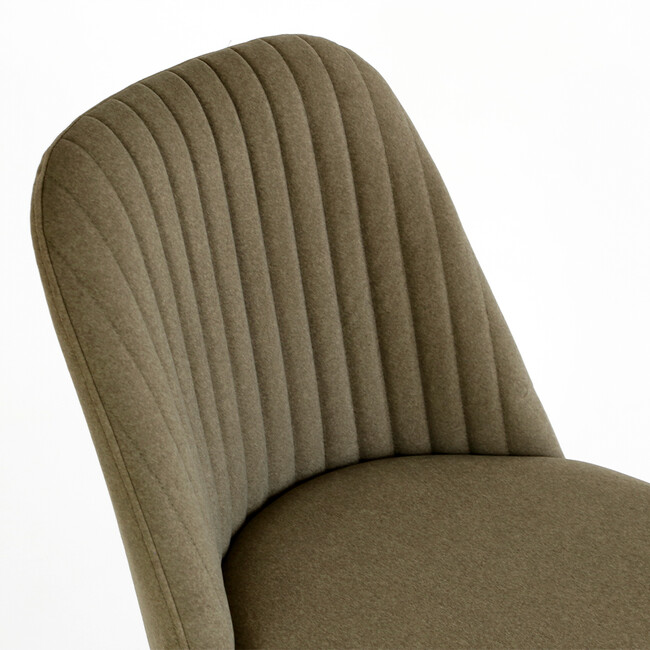 N-VISTA（エヌビスタ）チェア（アーム無）オリーブ 