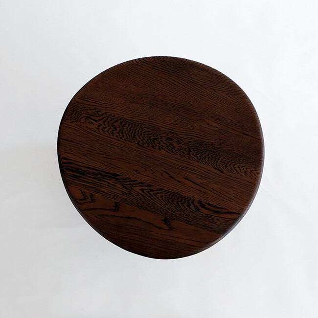 EDEN side table Espresso Oak top-Espresso Oak leg 