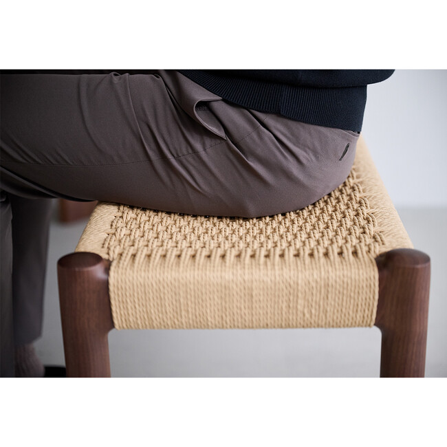 AL （エーエル）ペーパーコード ベンチ（ウォールナット） 