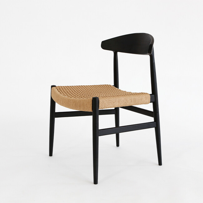 HS（エイチエス）ペーパーコード チェア（ブラック） HS ブラック