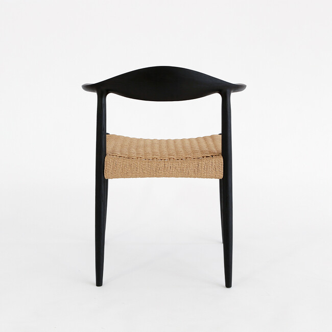 AL （エーエル）ペーパーコード チェア（ブラック） 