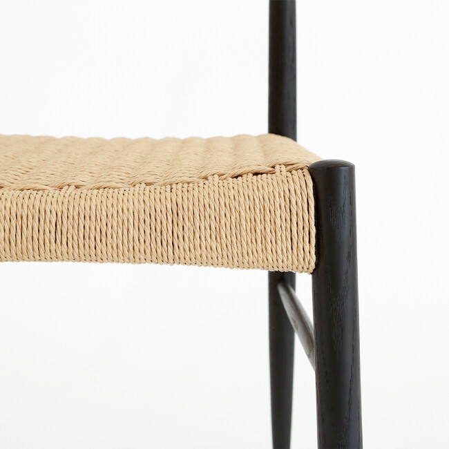 AL （エーエル）ペーパーコード チェア（ブラック） 