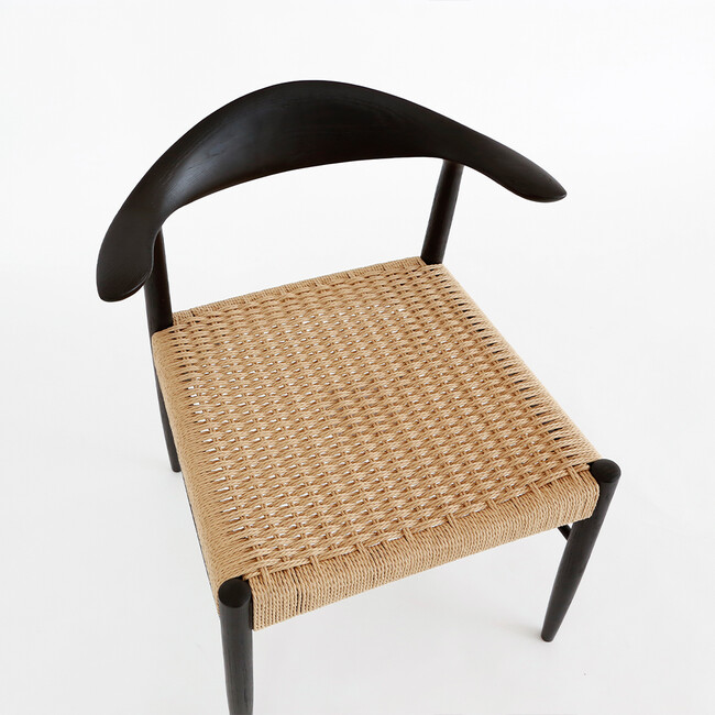 AL （エーエル）ペーパーコード チェア（ブラック） 